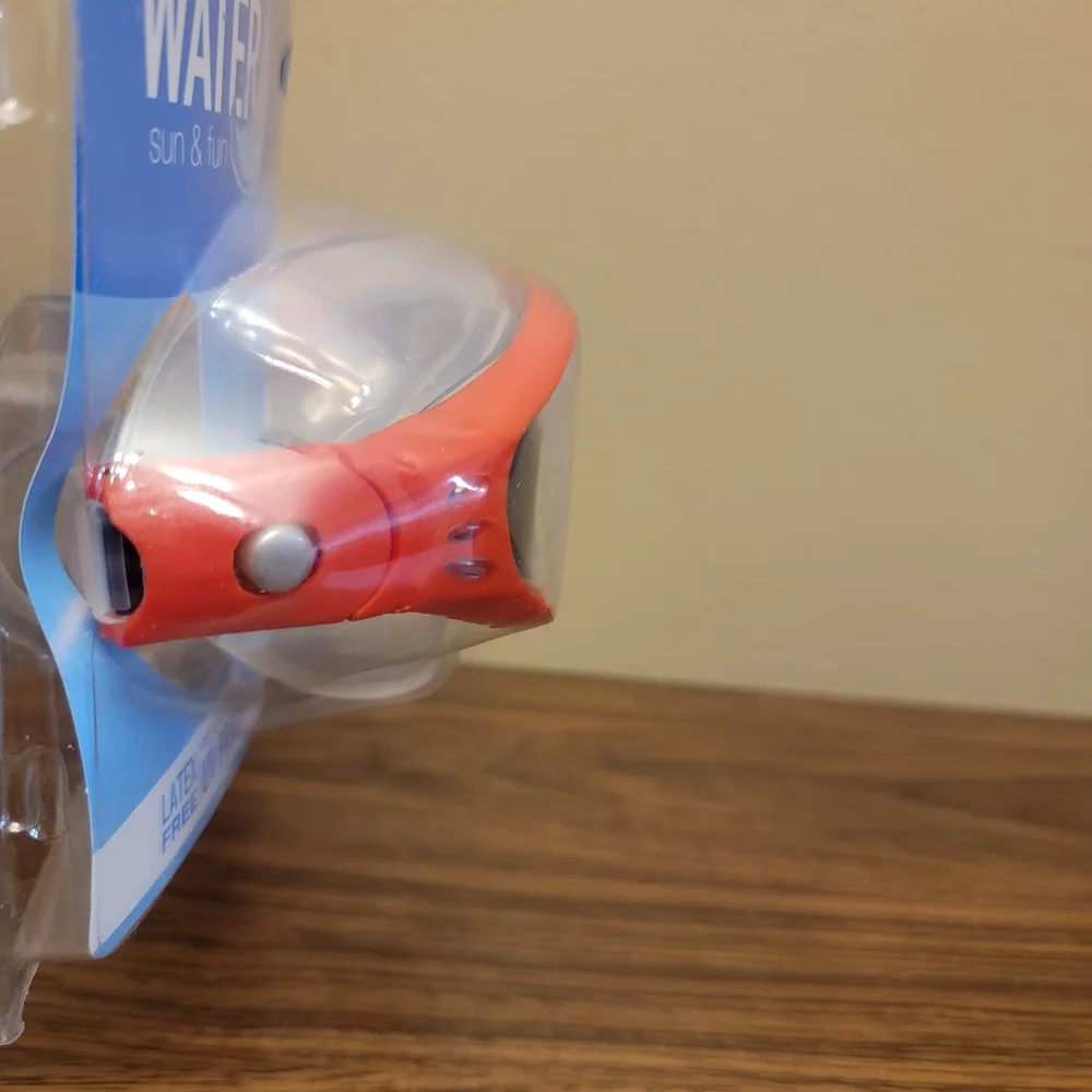 Watersport Swim Goggles Vibrant‎ Red New Adult Sun & Fun